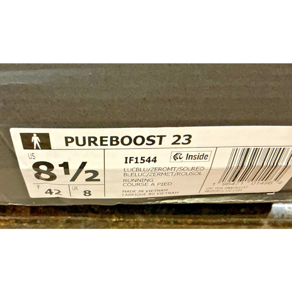 adidas Pureboost 23 Mens US Size 8.5 Running Shoes Women’s 10 main image 6